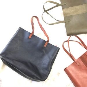 Madewell The Transport Leather Tote